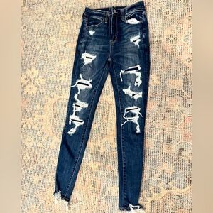 American Eagle super high rise jeggings